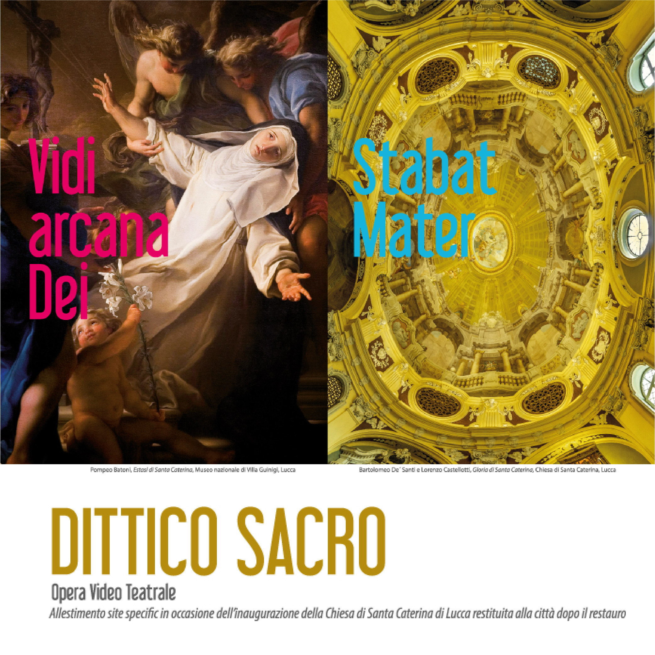 DITTICO SACRO opera video teatrale