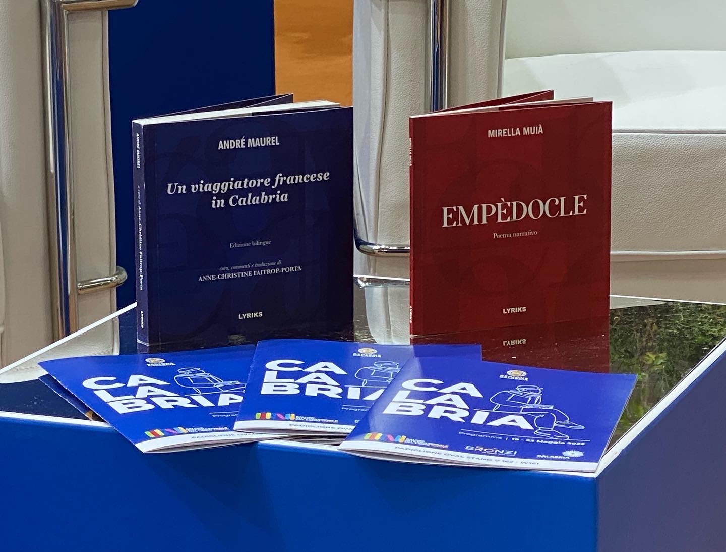 Le edizioni LYRIKS al Salone del Libro di Torino 2022