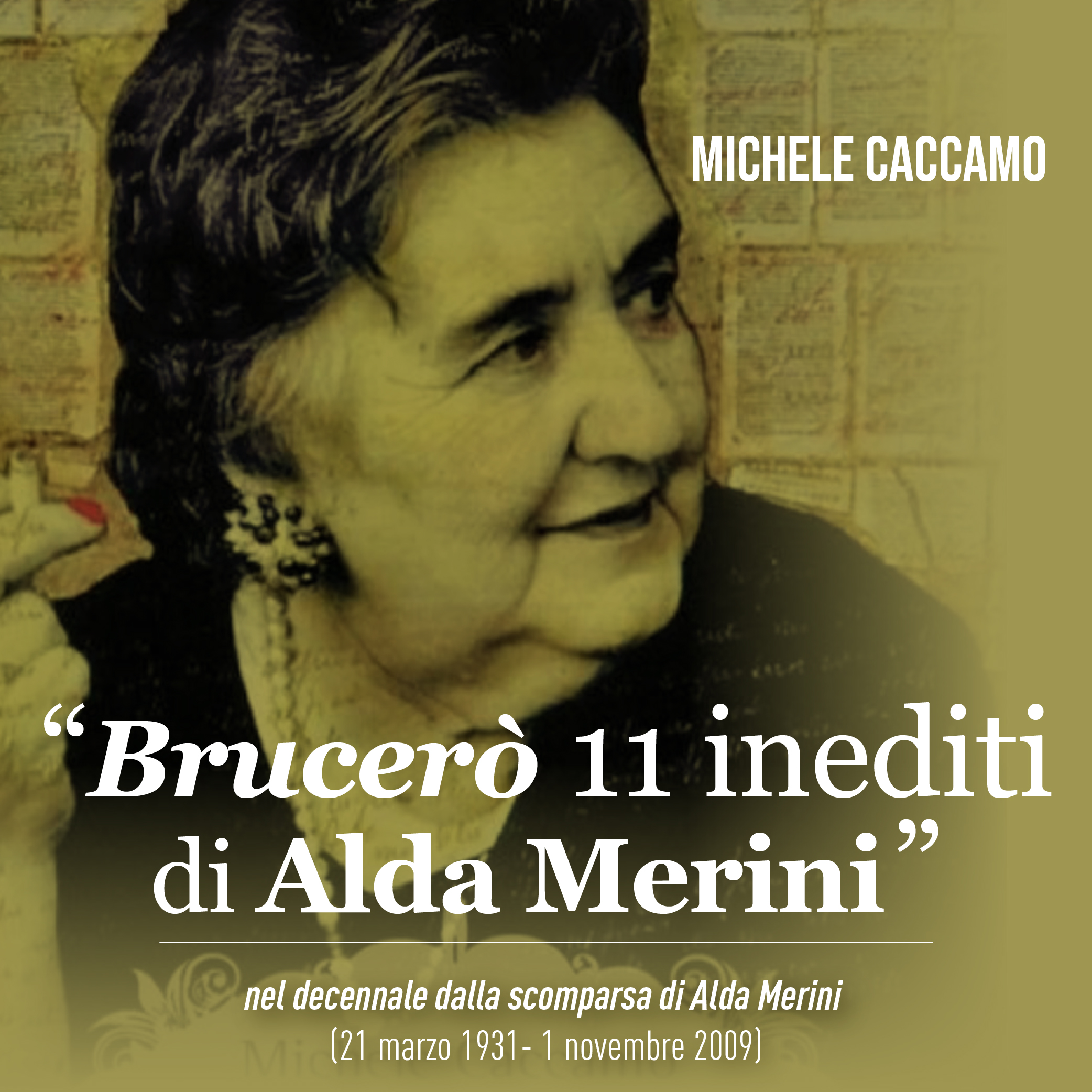 Al rogo 11 inediti di Alda Merini