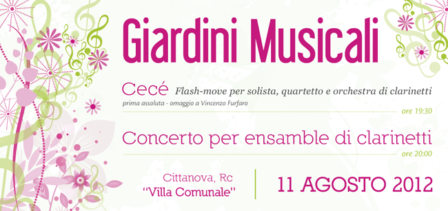 Giardini Musicali – Le vie della musica